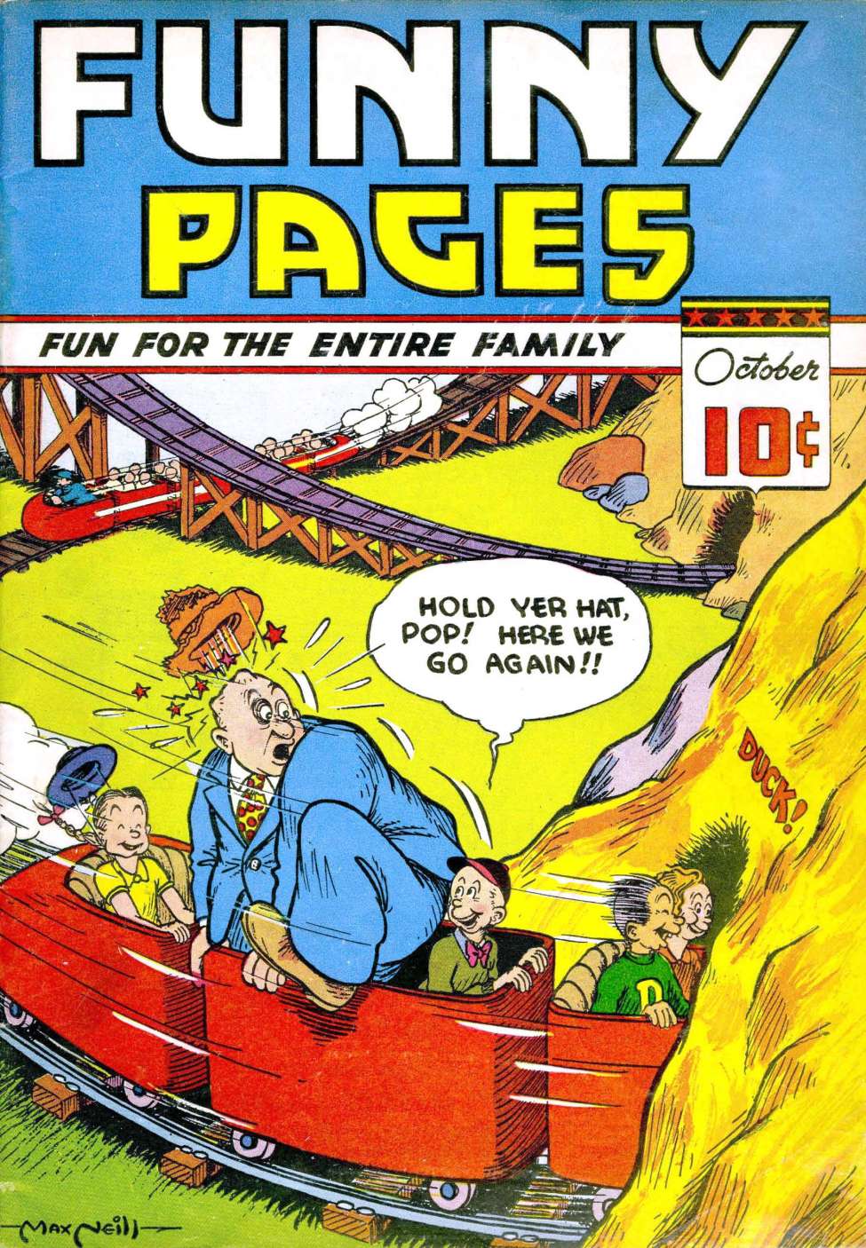 Comic Book Cover For Funny Pages v3 8