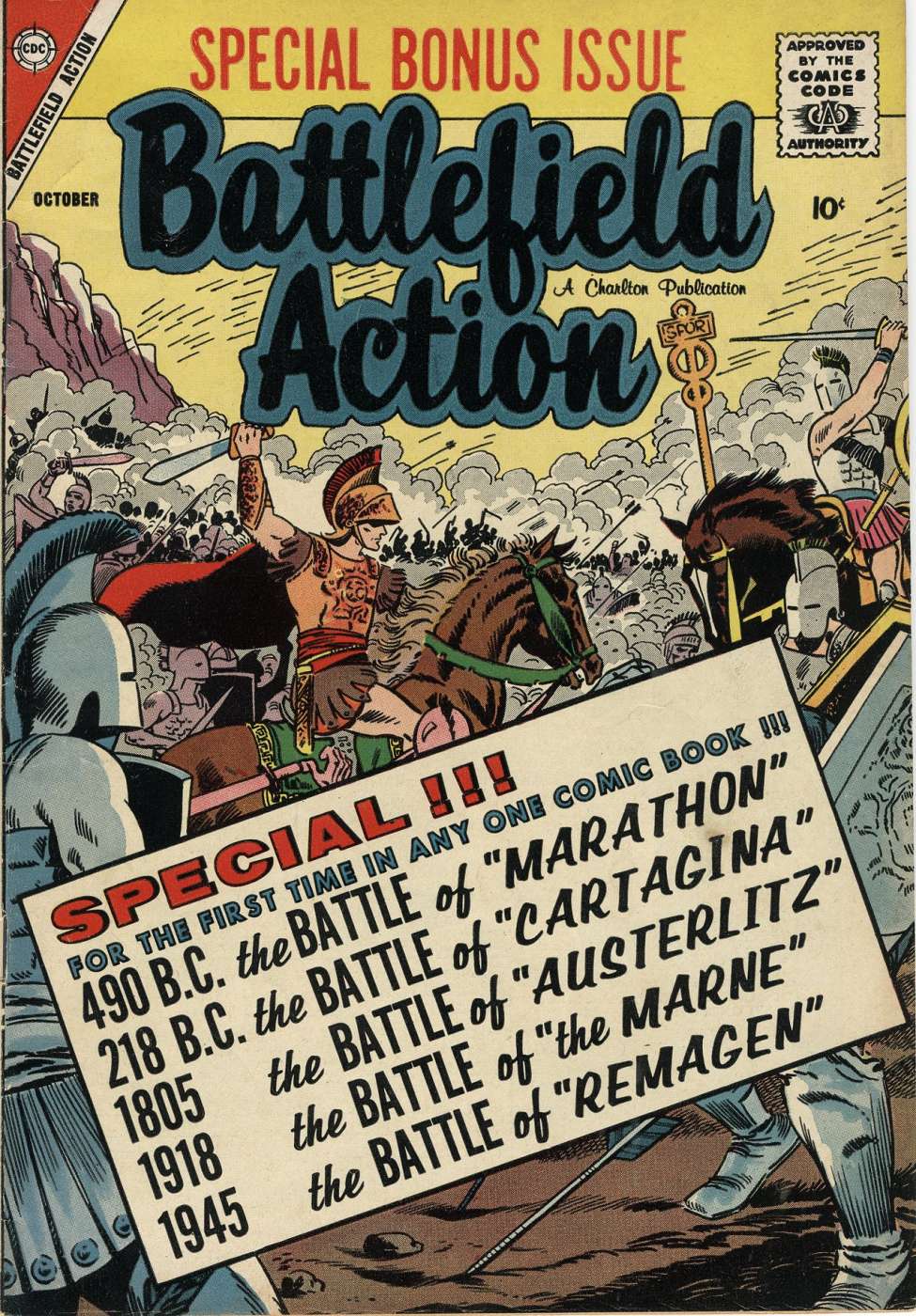Comic Book Cover For Battlefield Action 21