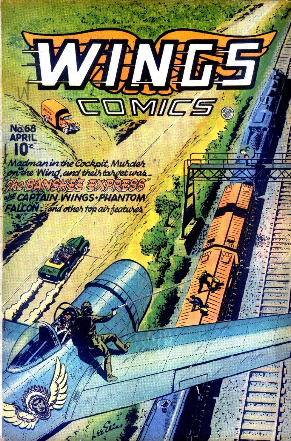 Comic Book Cover For Wings Comics 68 (alt)