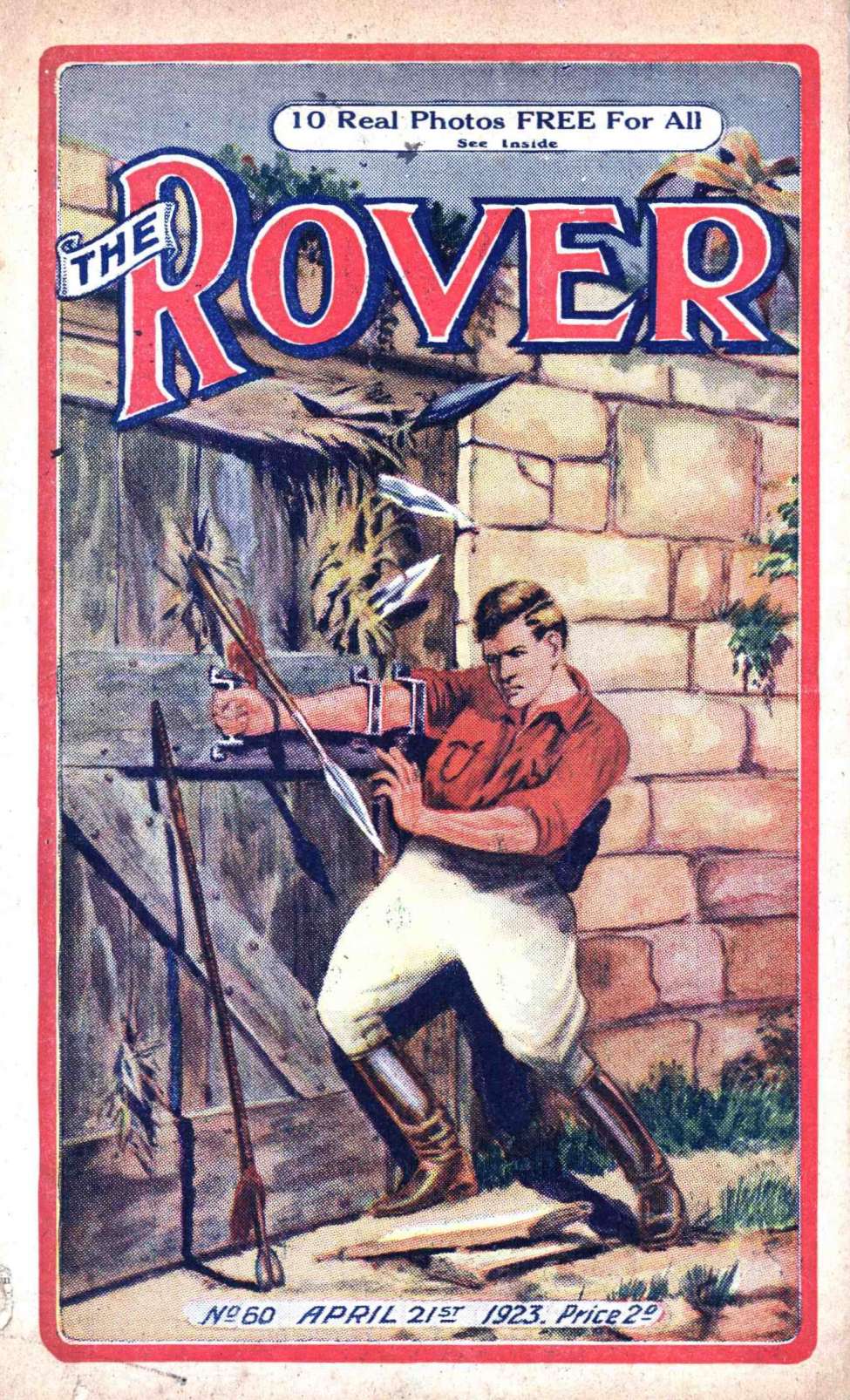 Comic Book Cover For The Rover 60