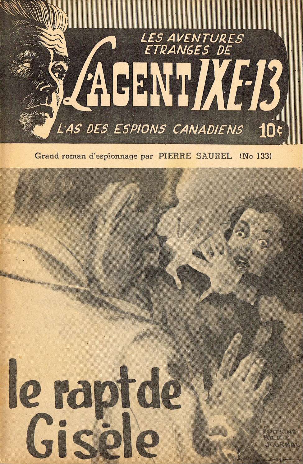 Book Cover For L'Agent IXE-13 v2 133 - Le rapt de Gisèle
