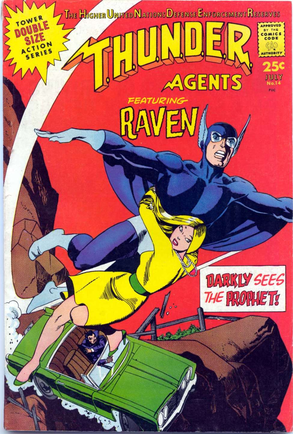 Comic Book Cover For T.H.U.N.D.E.R. Agents 14