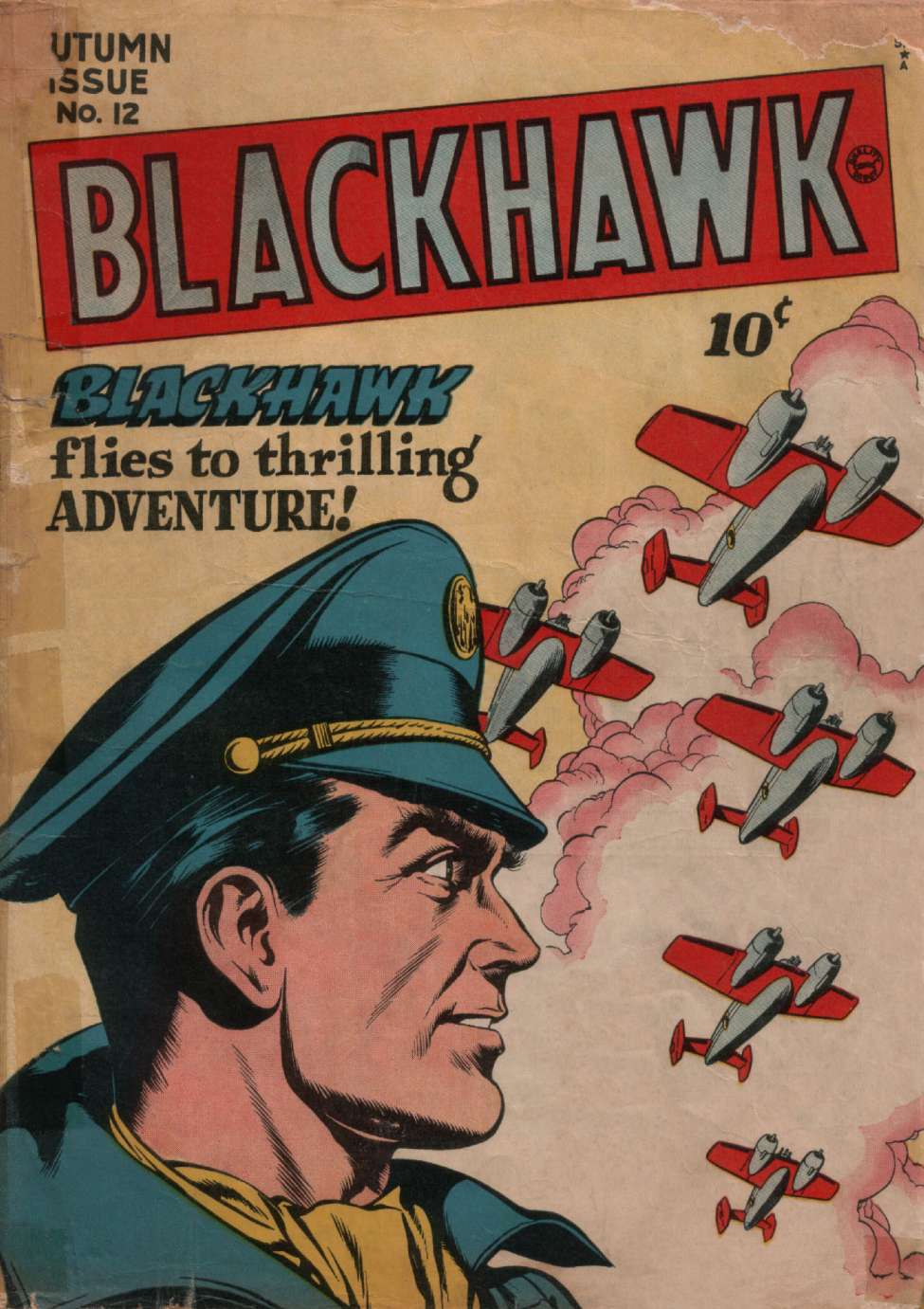 Comic Book Cover For Blackhawk 12