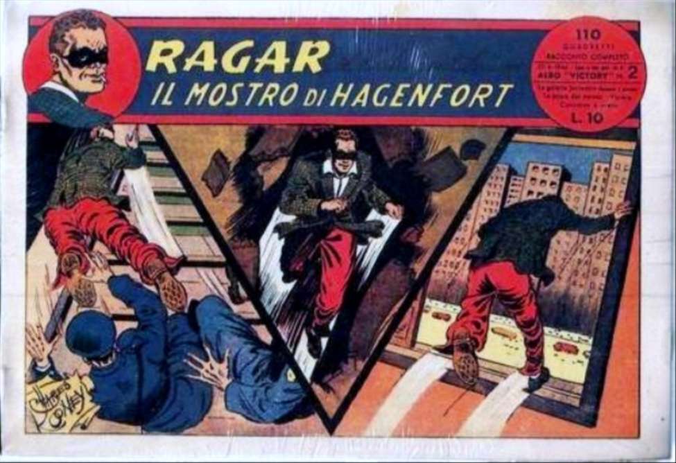 Comic Book Cover For Tour Of Italy: Ragar