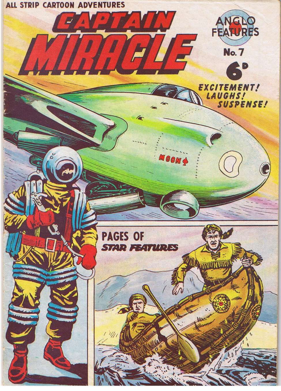 Book Cover For Captain Miracle 7