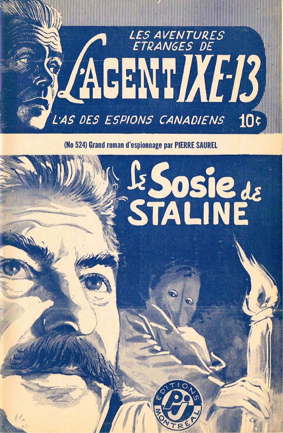Book Cover For L'Agent IXE-13 v2 524 - Le sosie de Staline