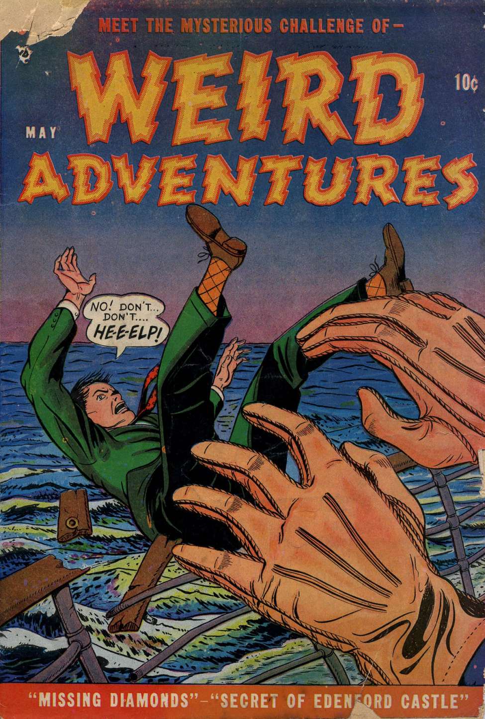 Comic Book Cover For Weird Adventures 1 - Version 1