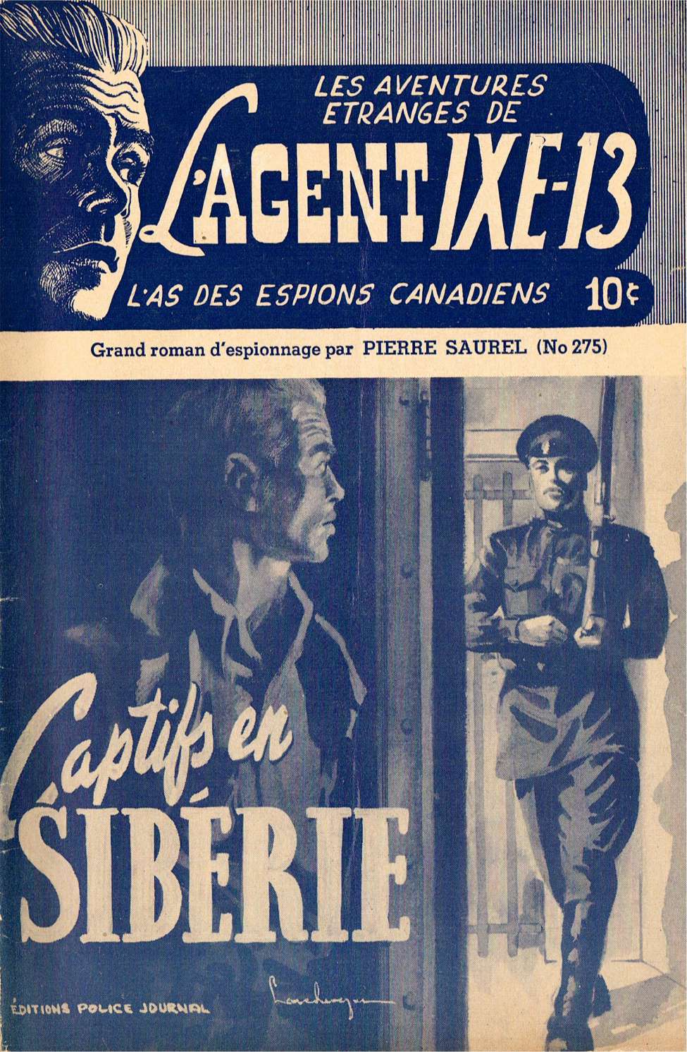 Book Cover For L'Agent IXE-13 v2 275 - Captifs en Sibérie
