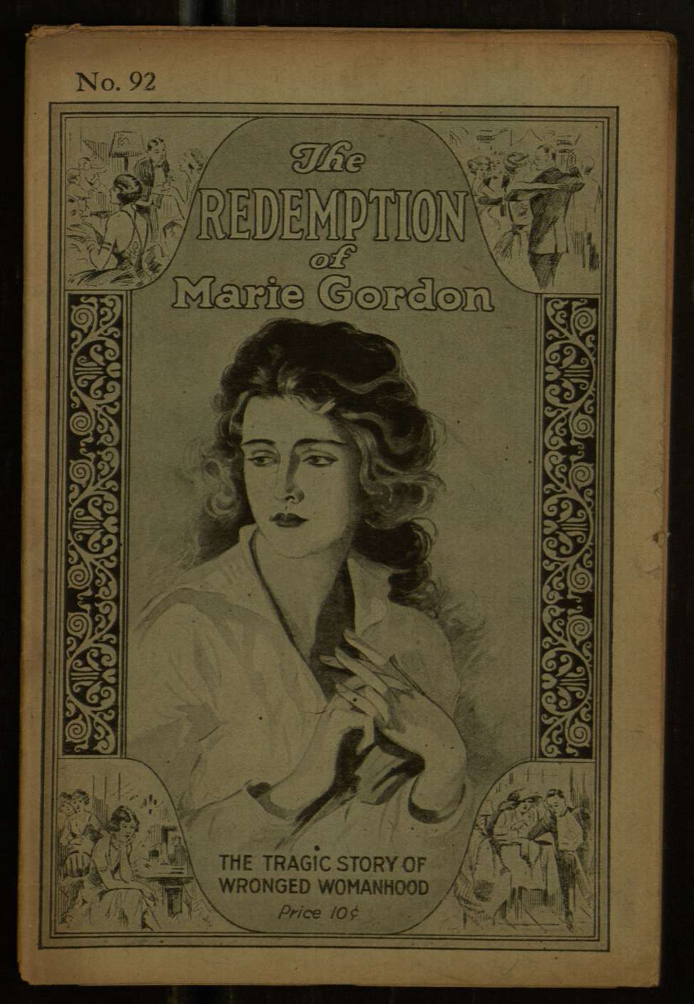 Book Cover For The Redemption of Marie Gordon 92 - Cora Lane Sherman
