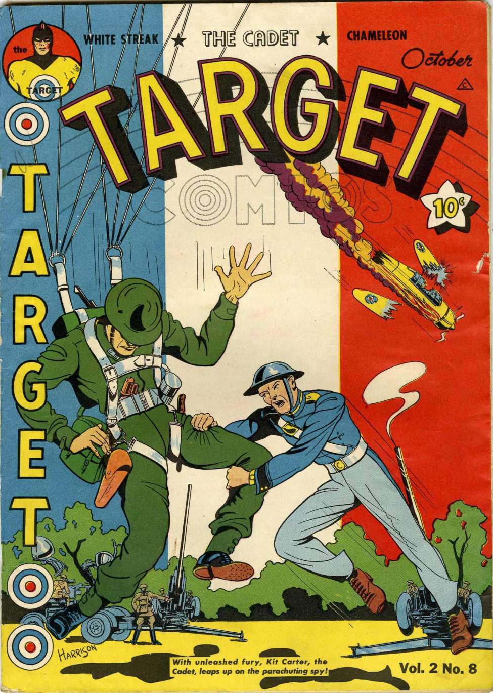 Book Cover For Target Comics v2 8