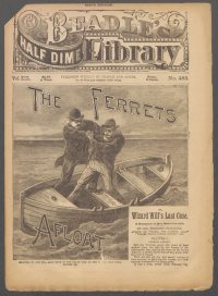 Large Thumbnail For Beadle's Half Dime Library 483 - The Ferrets Afloat