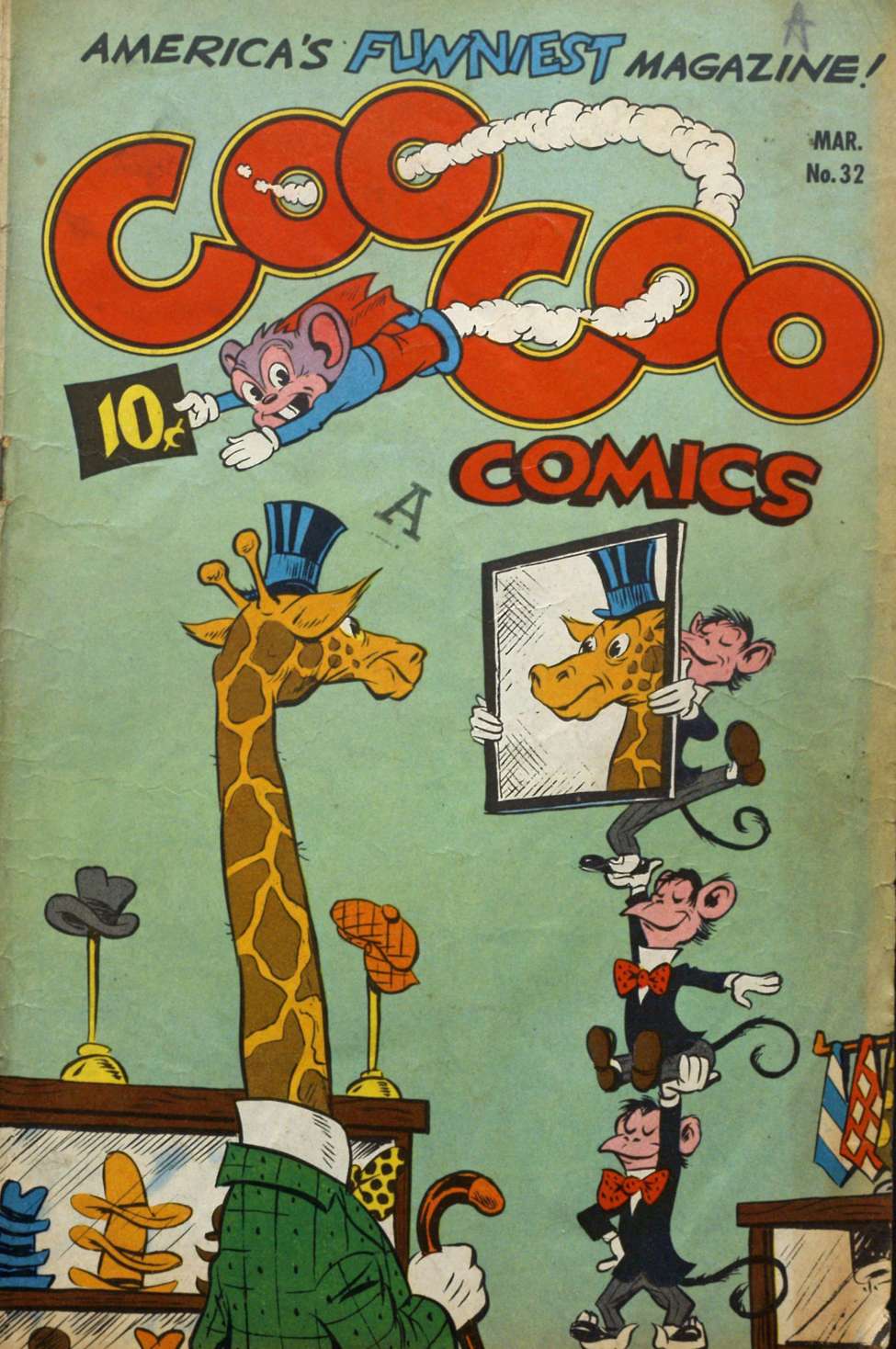 Comic Book Cover For Coo Coo Comics 32 (alt) - Version 1