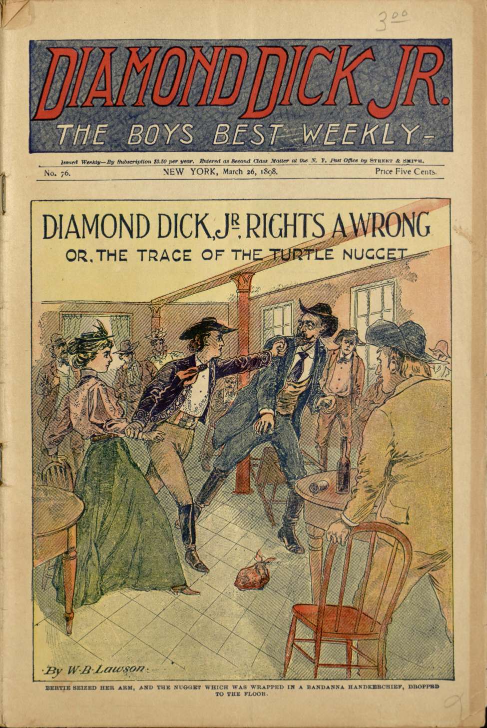 Comic Book Cover For Diamond Dick, Jr. 76