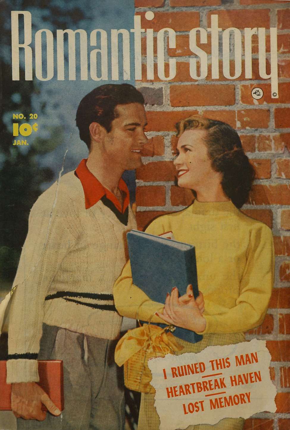 Comic Book Cover For Romantic Story 20