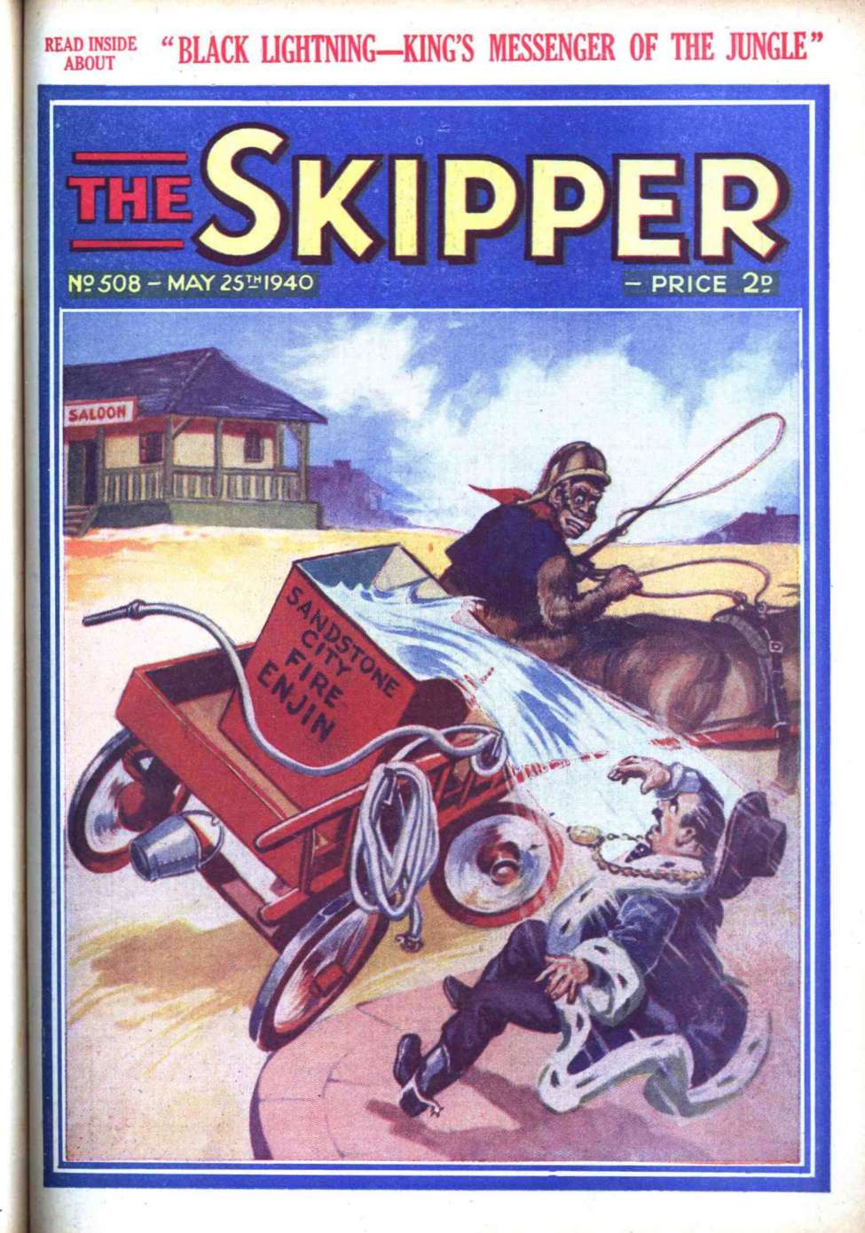 Comic Book Cover For The Skipper 508