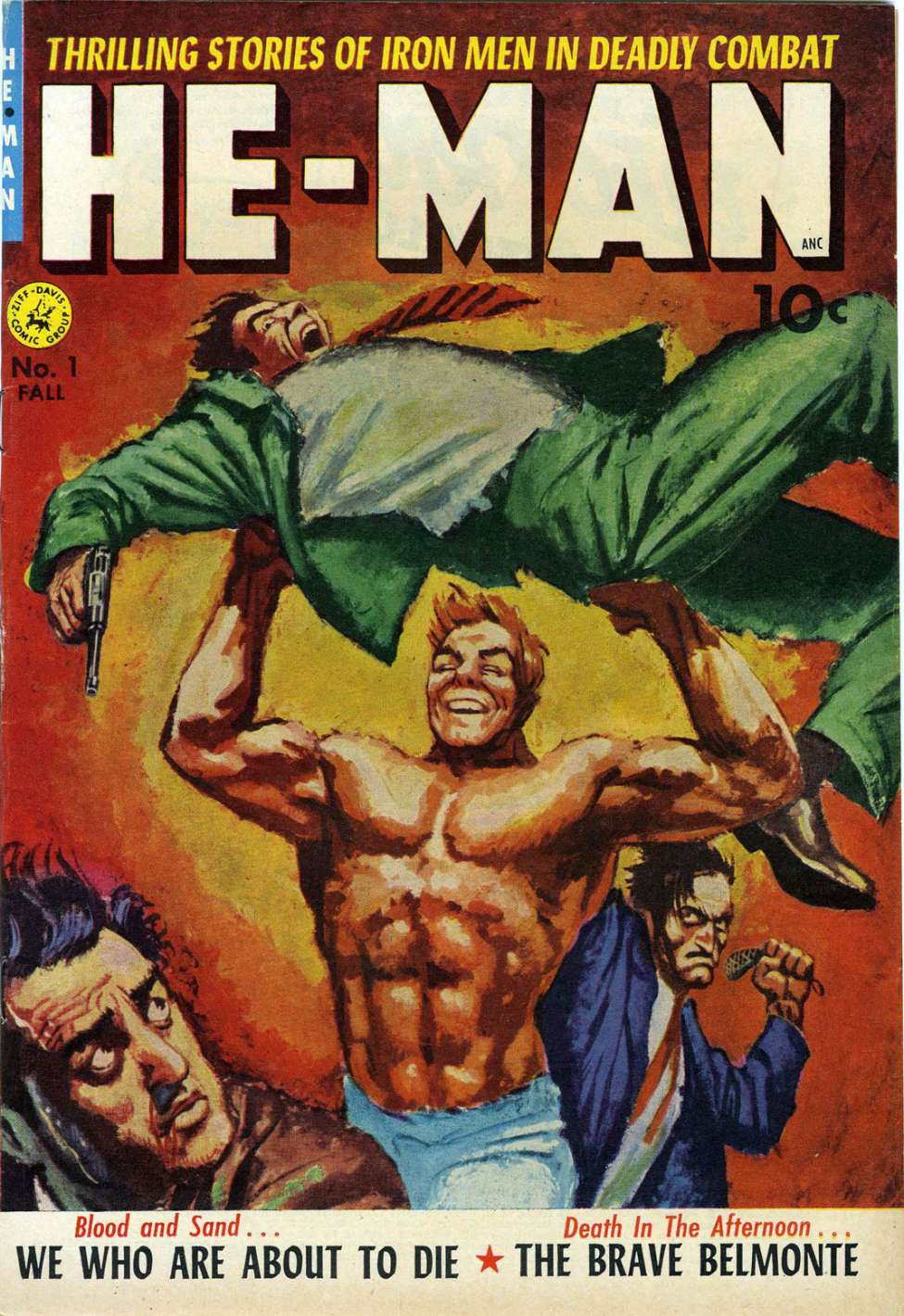 Comic Book Cover For He-Man 1
