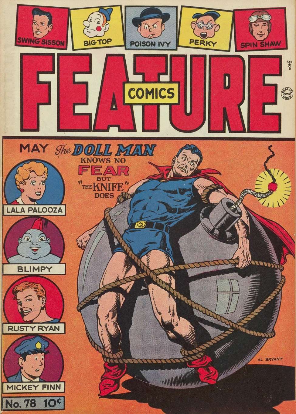 Book Cover For Feature Comics 78