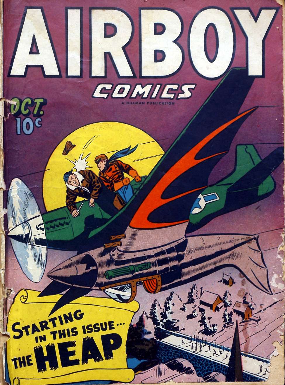 Comic Book Cover For Airboy Comics v3 9