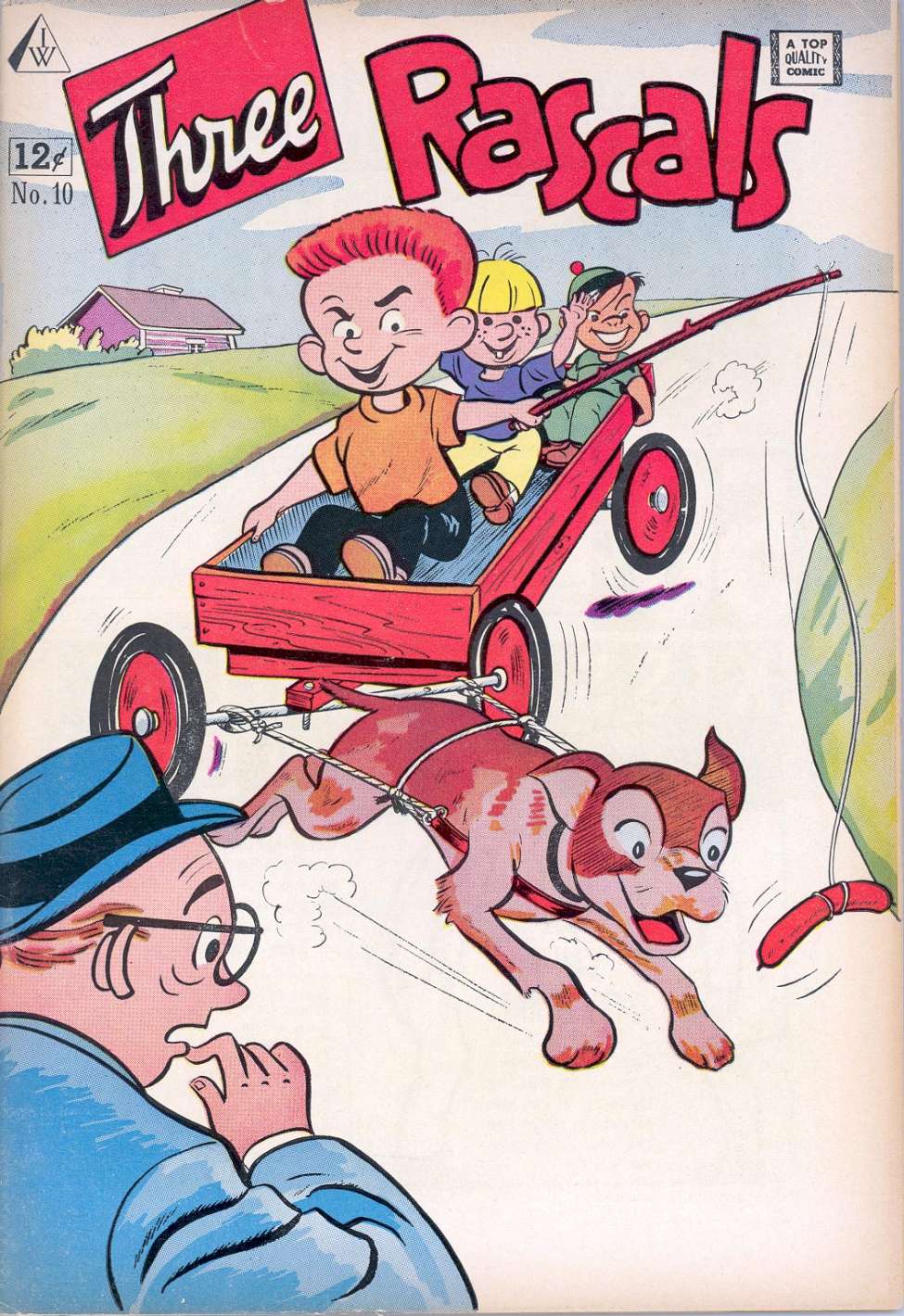 Comic Book Cover For Three Rascals 10