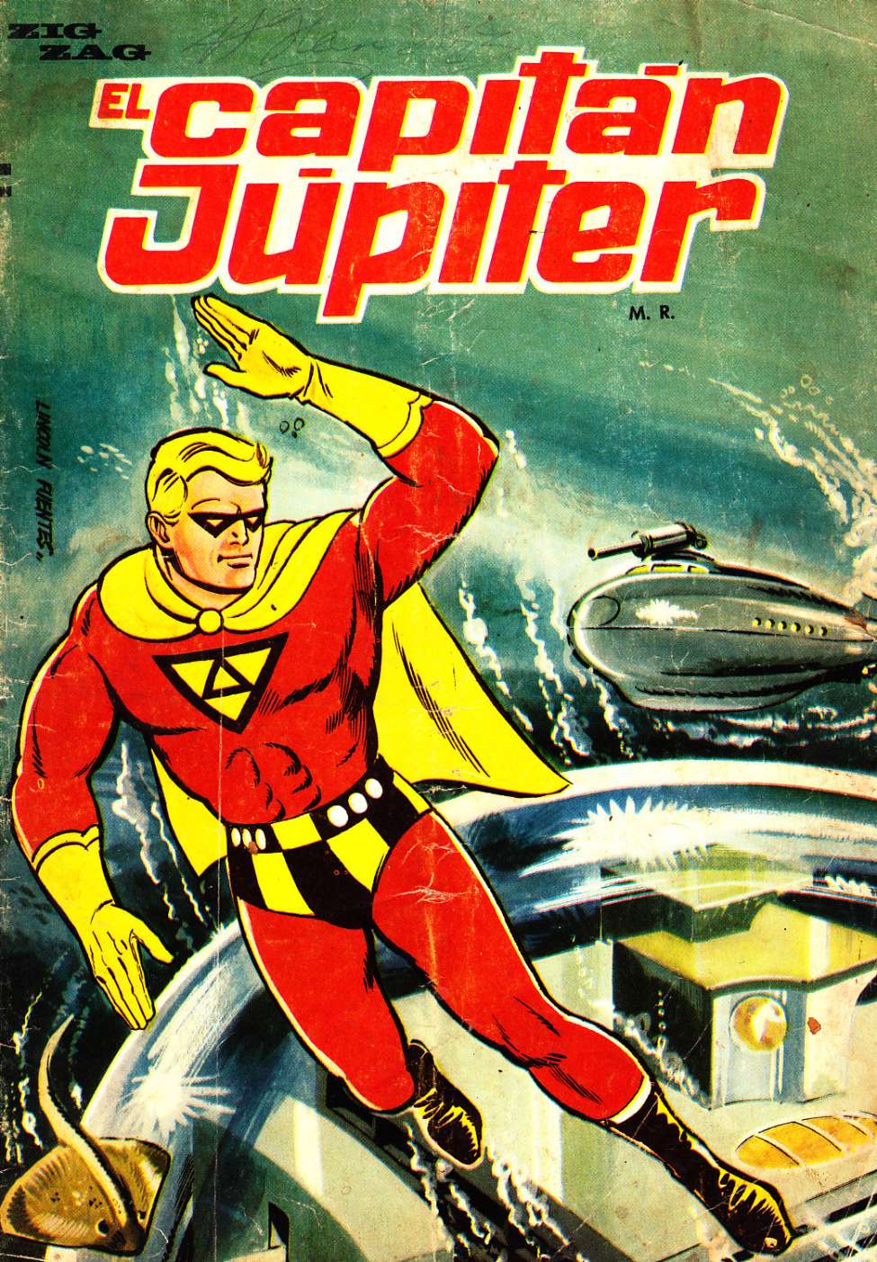 Book Cover For El Capitán Júpiter 12 - Version 1