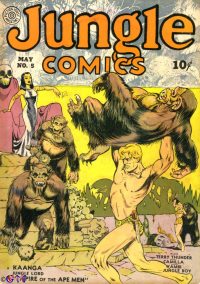 Large Thumbnail For Jungle Comics 5 - Version 1