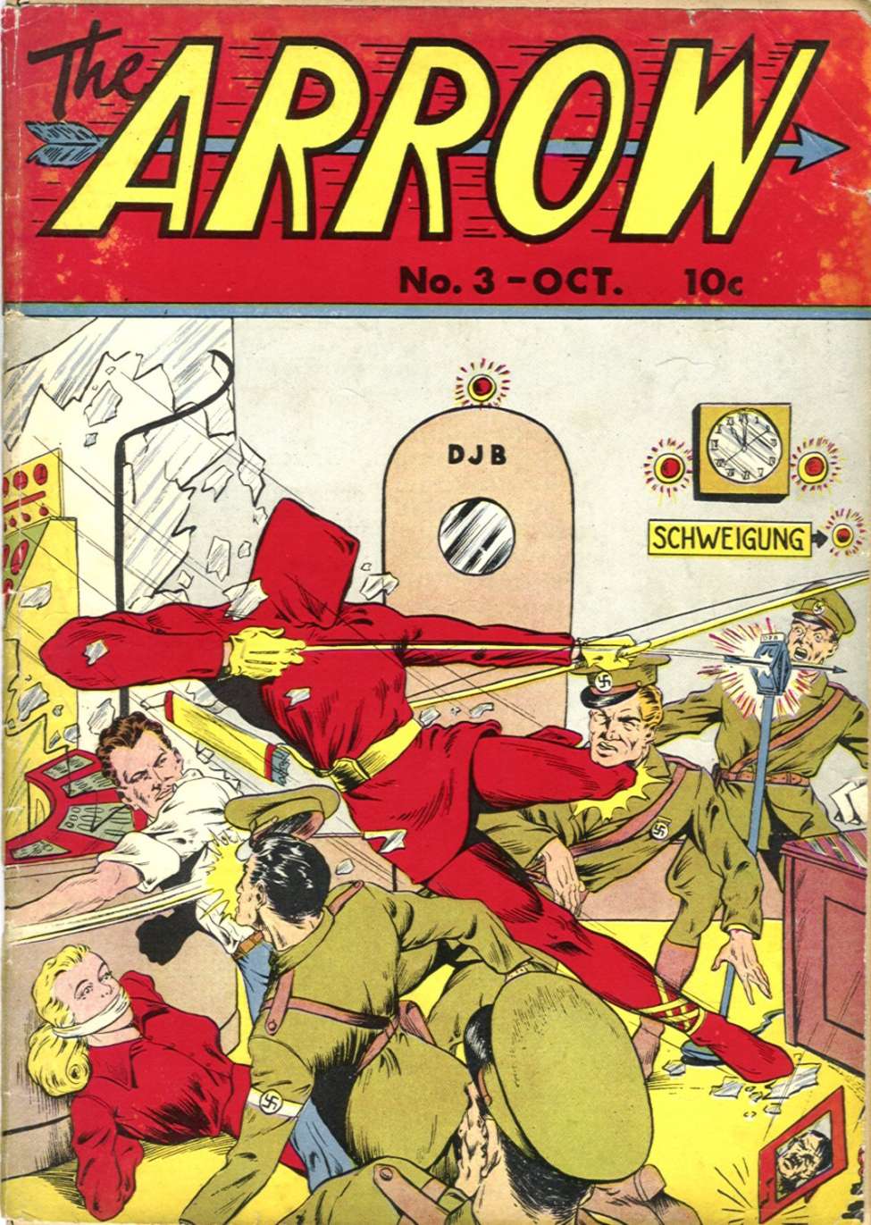 Comic Book Cover For The Arrow 3