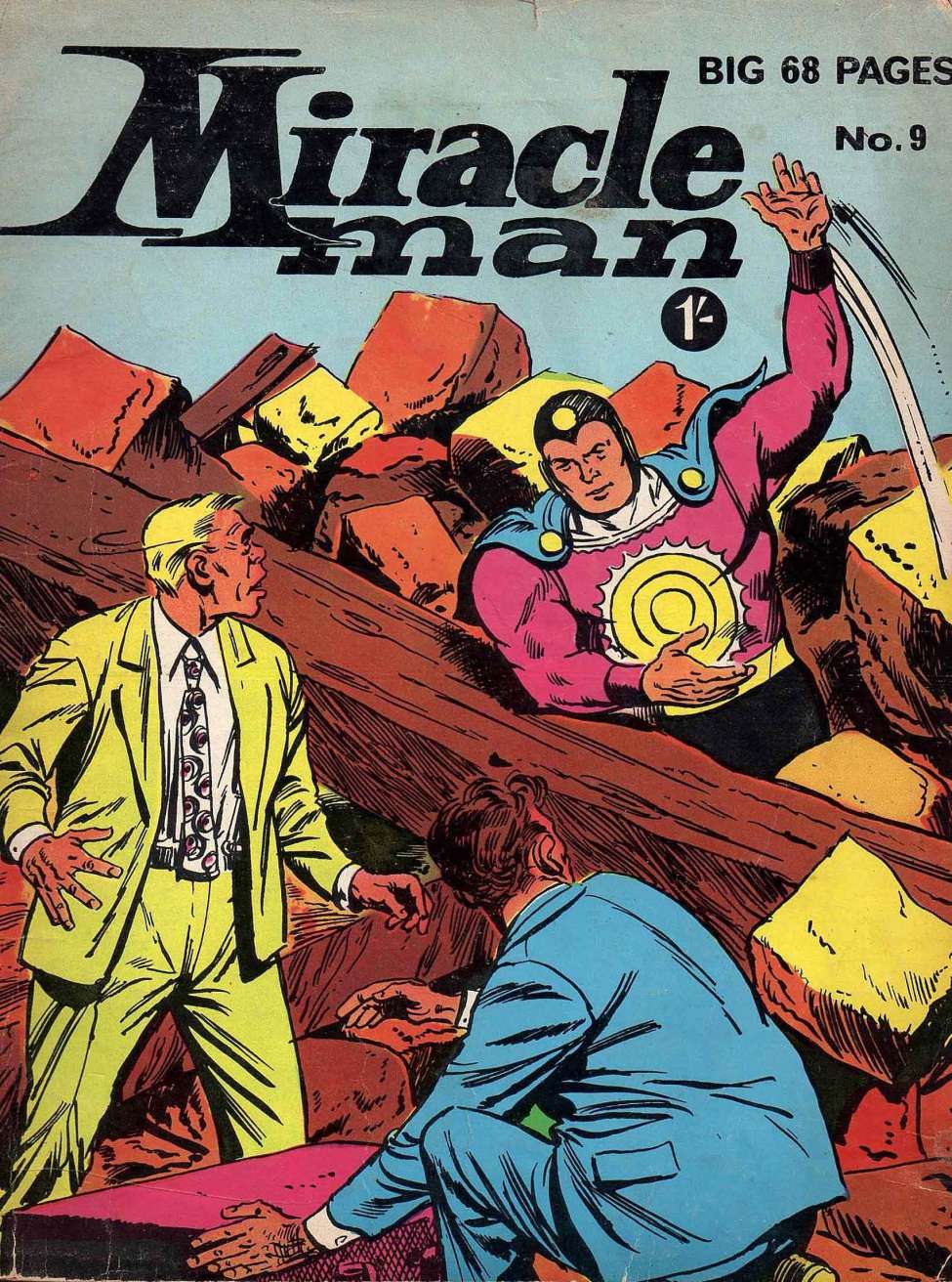 Book Cover For Miracle Man 9