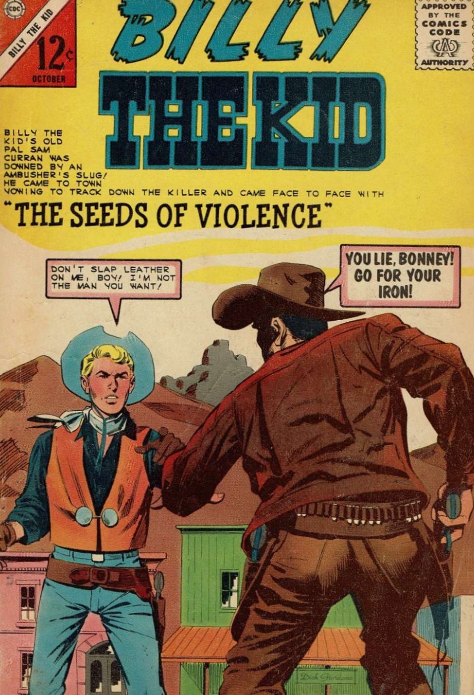 Comic Book Cover For Billy the Kid 47