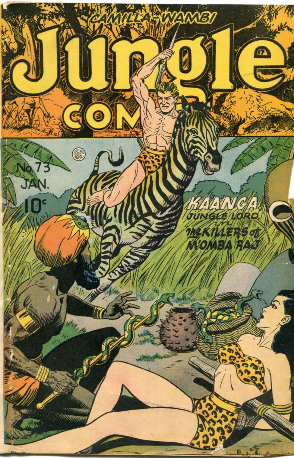 Book Cover For Jungle Comics 73