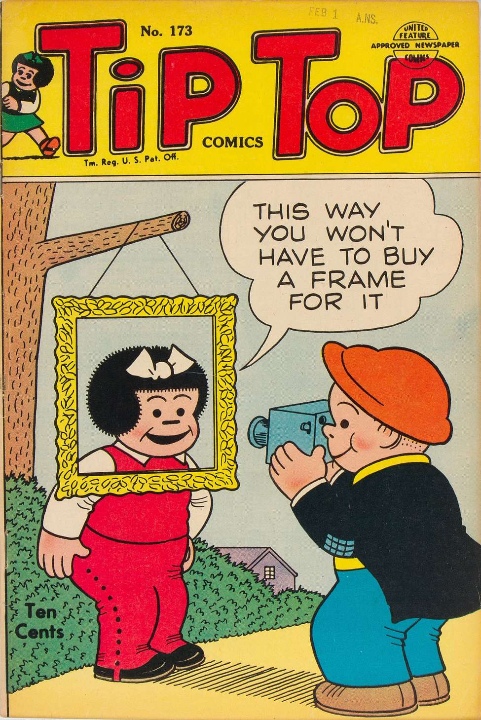 Book Cover For Tip Top Comics 173