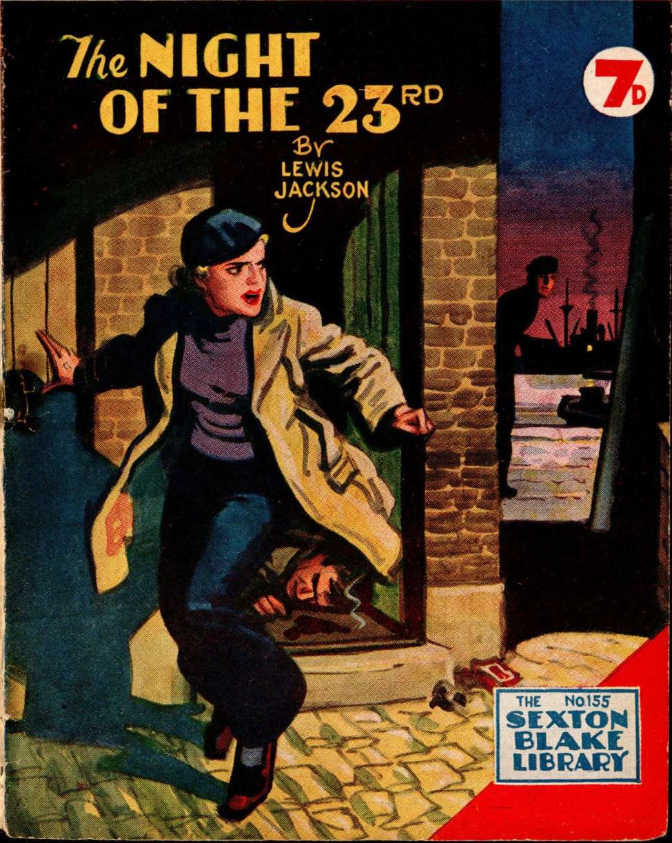 Book Cover For Sexton Blake Library S3 155 - The Night of the 23rd