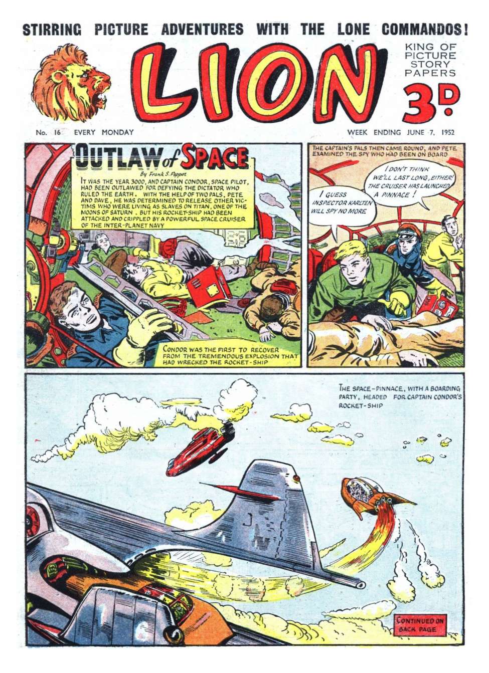 Comic Book Cover For Lion 16