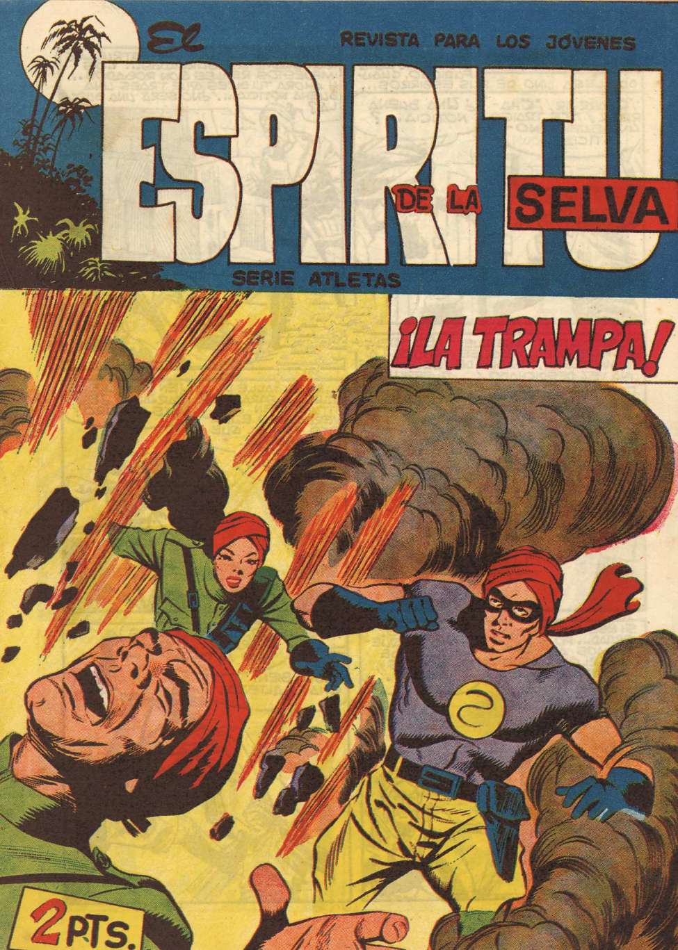 Comic Book Cover For El Espiritu De La Selva 64 - La Trampa!