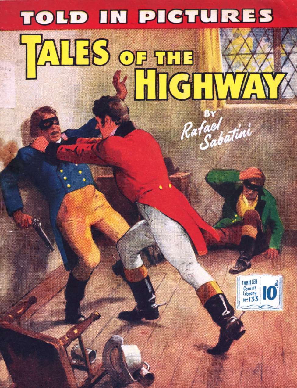 Book Cover For Thriller Comics Library 133 - Tales of the Highway