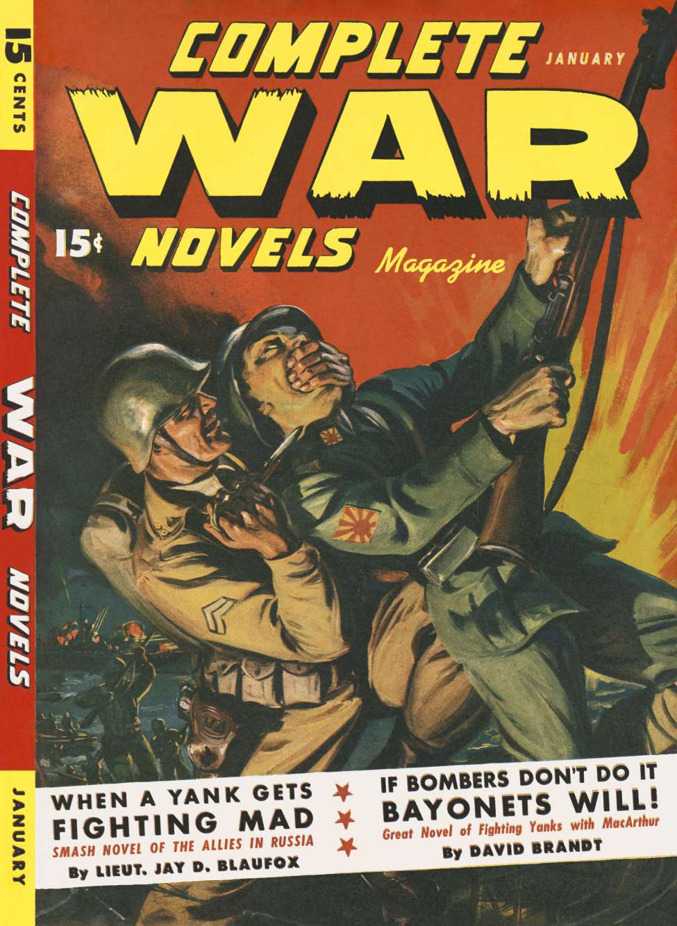 Comic Book Cover For Complete War Novels Magazine v1 3