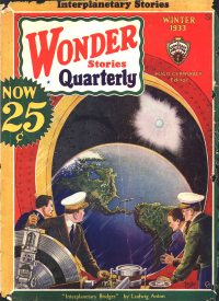 Large Thumbnail For Wonder Stories Quarterly v4 2 - Interplanetary Bridges - Ludwig Anton