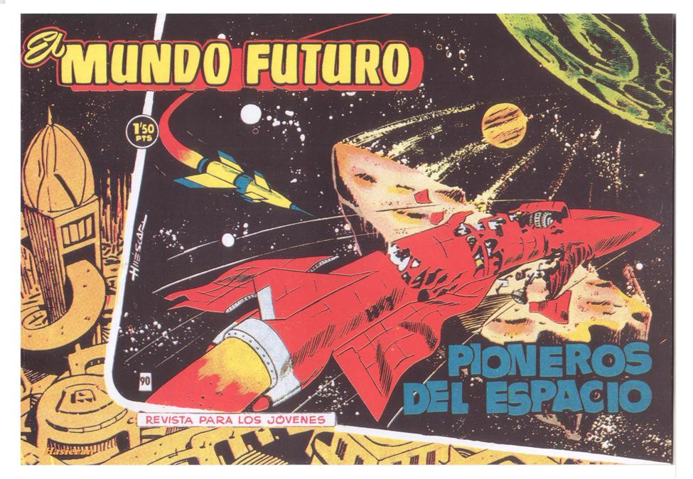 Comic Book Cover For Mundo Futuro 90 Pioneros del Espacio