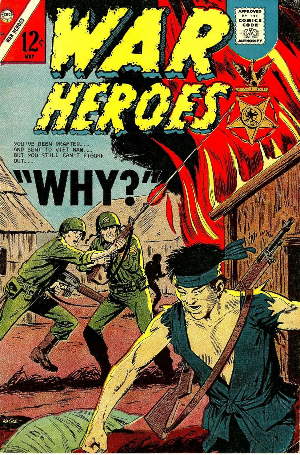 Comic Book Cover For War Heroes 24