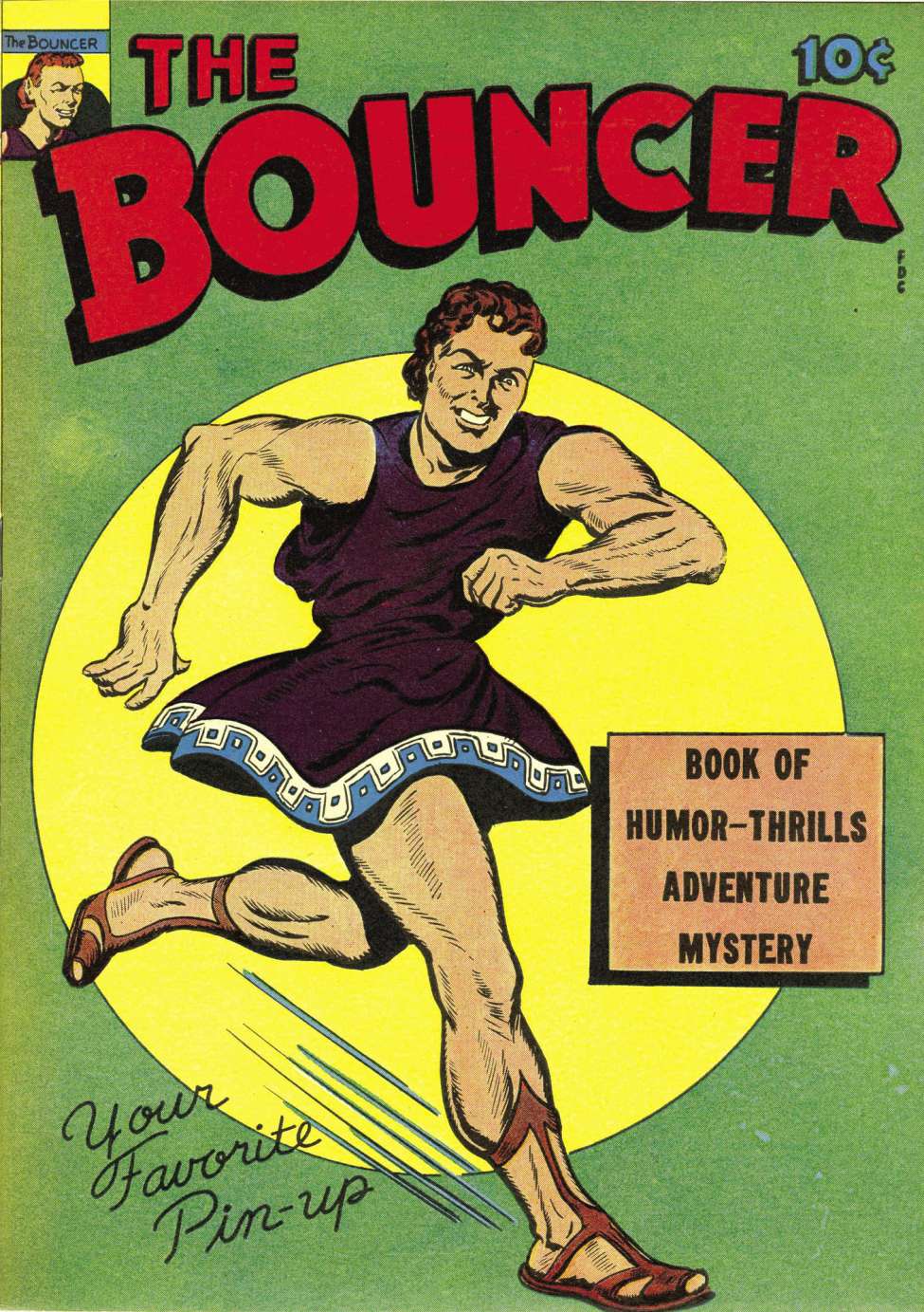 Book Cover For The Bouncer 10 - Version 2