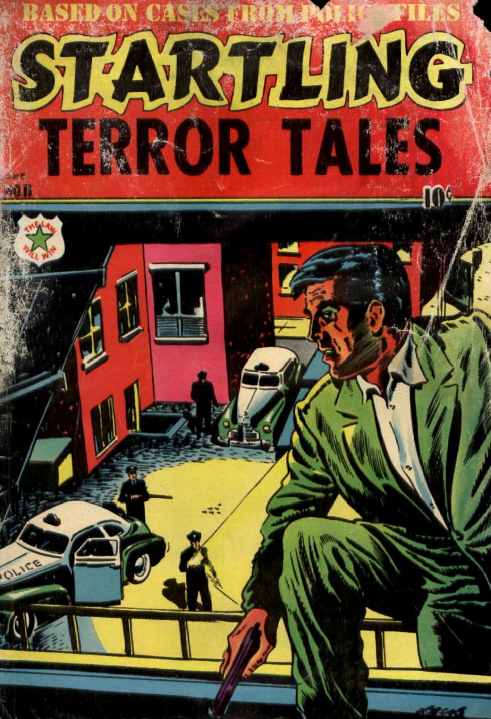 Book Cover For Startling Terror Tales v2 11 - Version 1