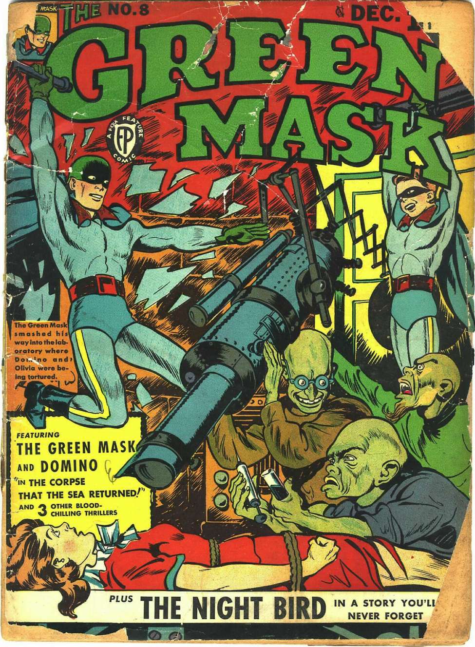 Comic Book Cover For The Green Mask v1 8