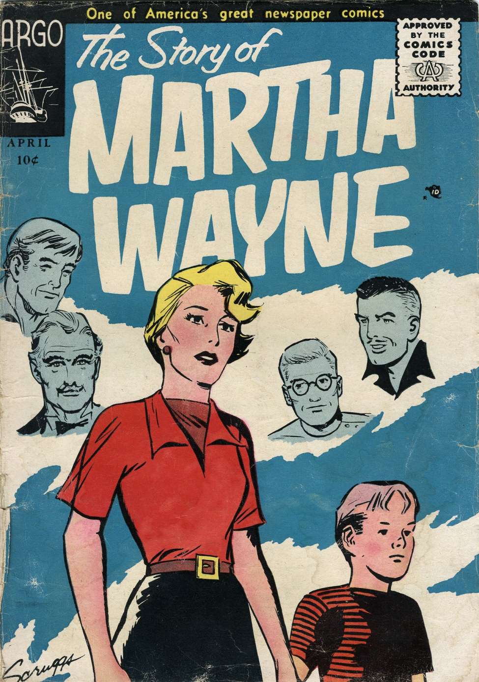 Book Cover For The Story of Martha Wayne 1