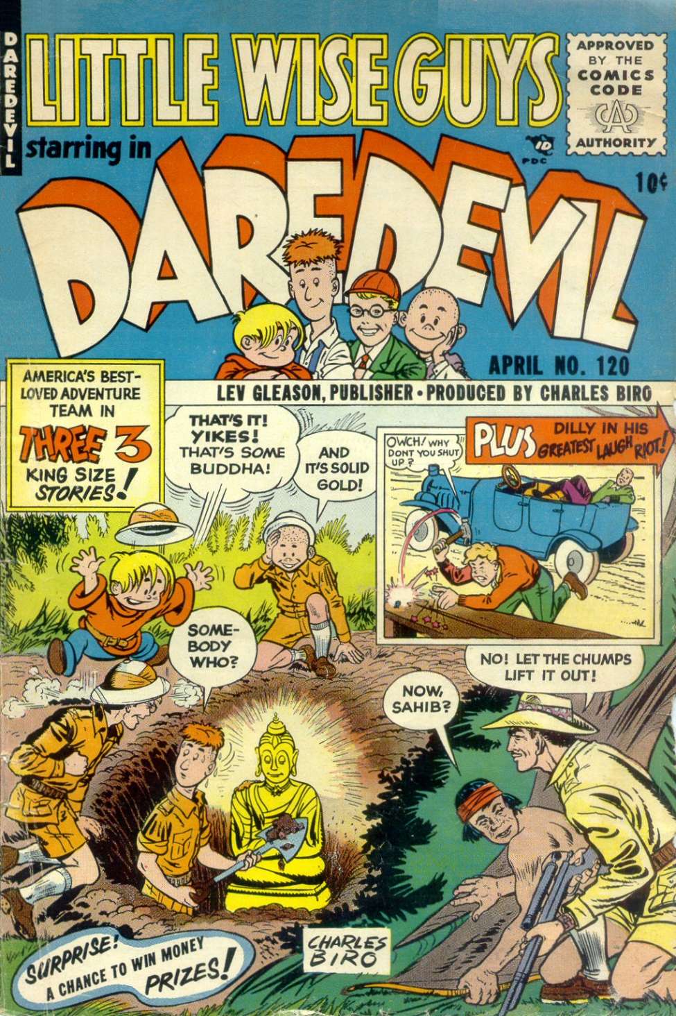 Comic Book Cover For Daredevil Comics 120