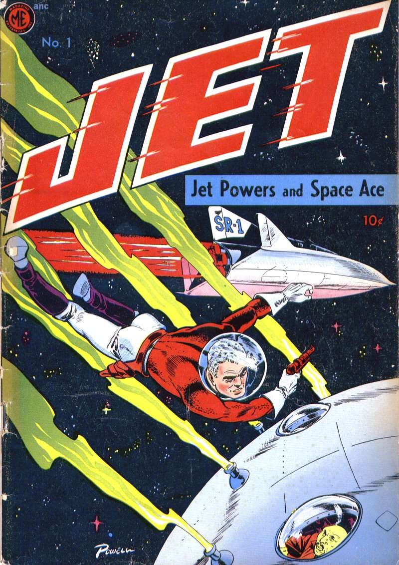 Comic Book Cover For Jet Powers 1