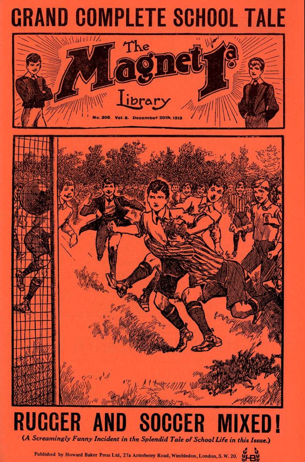 Book Cover For The Magnet 306 - Harry Wharton's Christmas Number