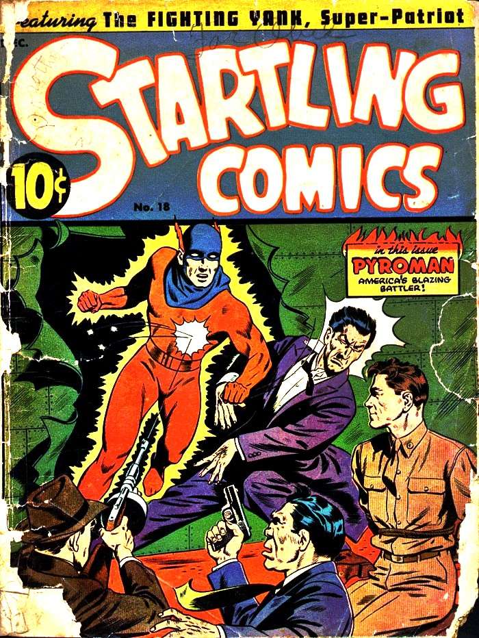 Comic Book Cover For Startling Comics 18 - Version 1