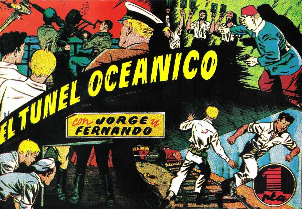 Comic Book Cover For Jorge y Fernando 70 - El túnel oceánico