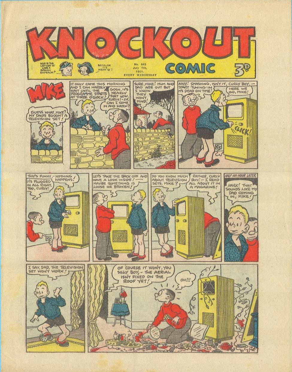 Comic Book Cover For Knockout 645