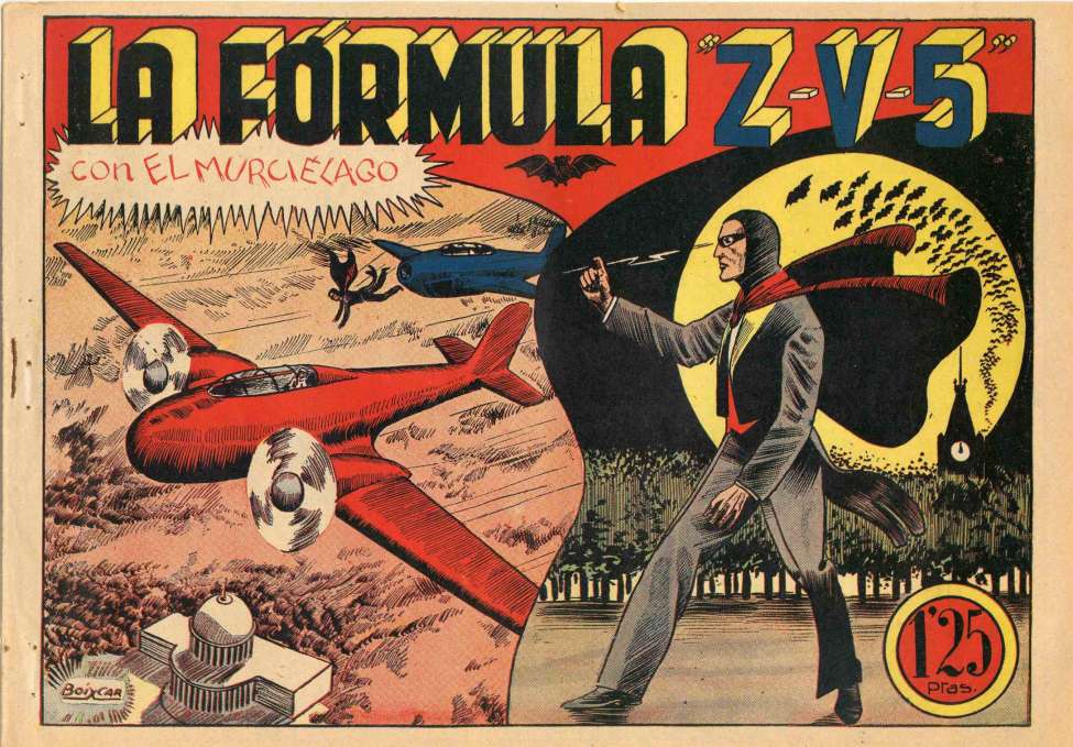 Comic Book Cover For El Murcielago 2 - La Fórmula Z-V-5