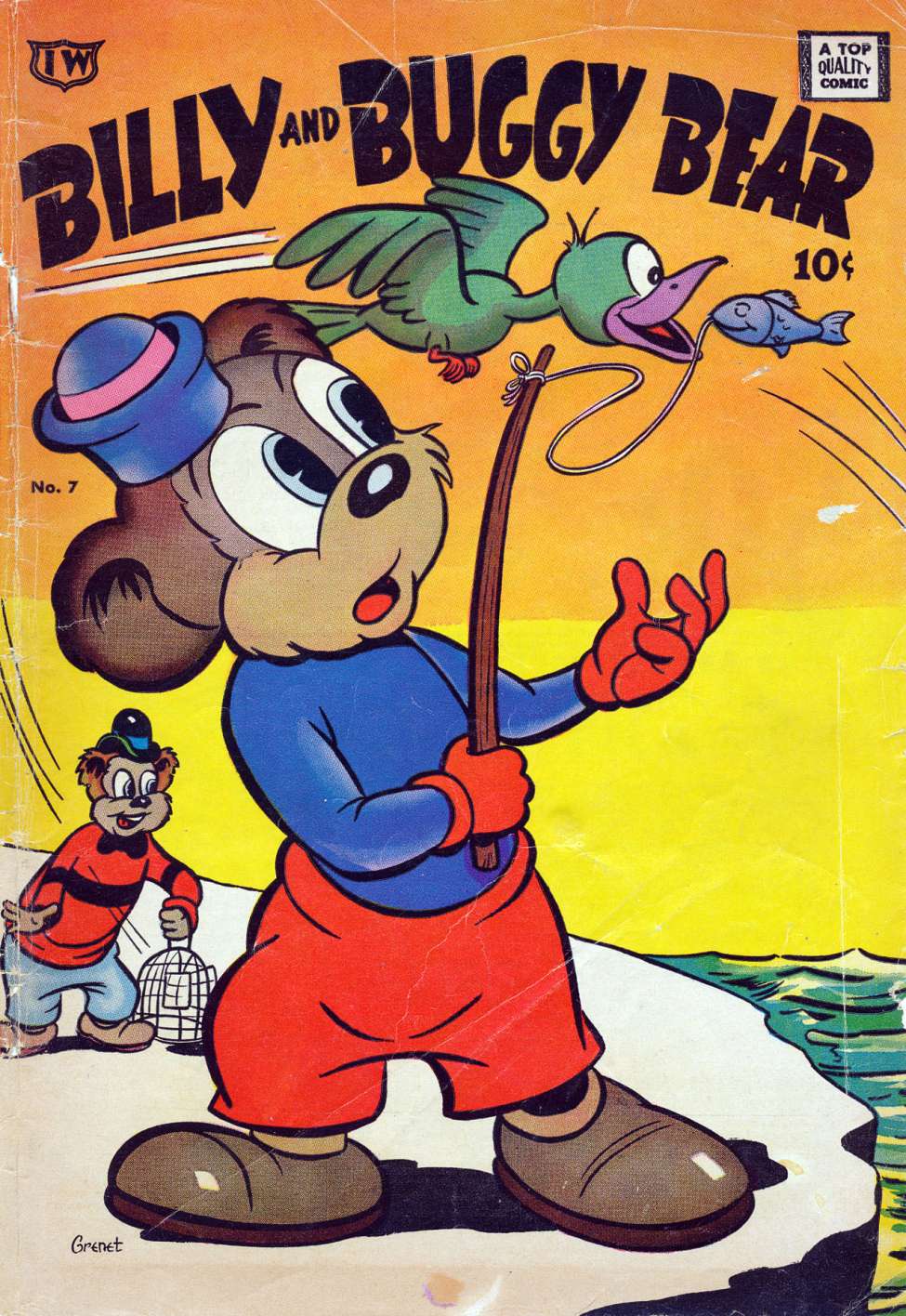Comic Book Cover For Billy and Buggy Bear 7